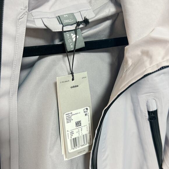 Adidas by Stella McCartney Truenature Rain.RDY Jacket NWT M - Picture 5 of 9
